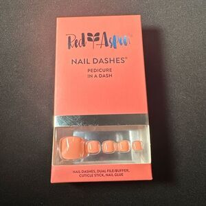 Red Aspen Pedicure Dashes - Keely's Living Coral - NIB